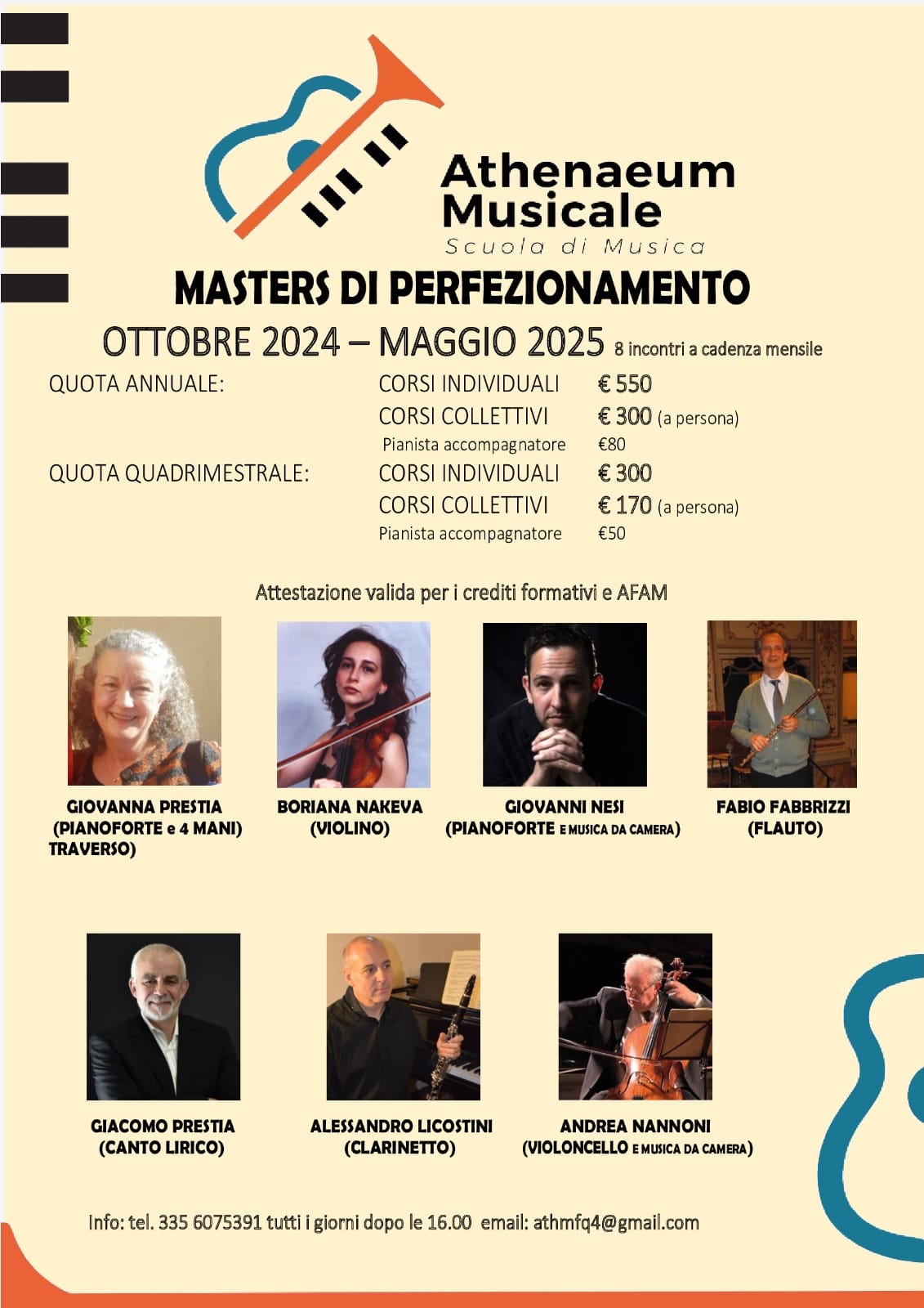 Master annuale di perfezionamento