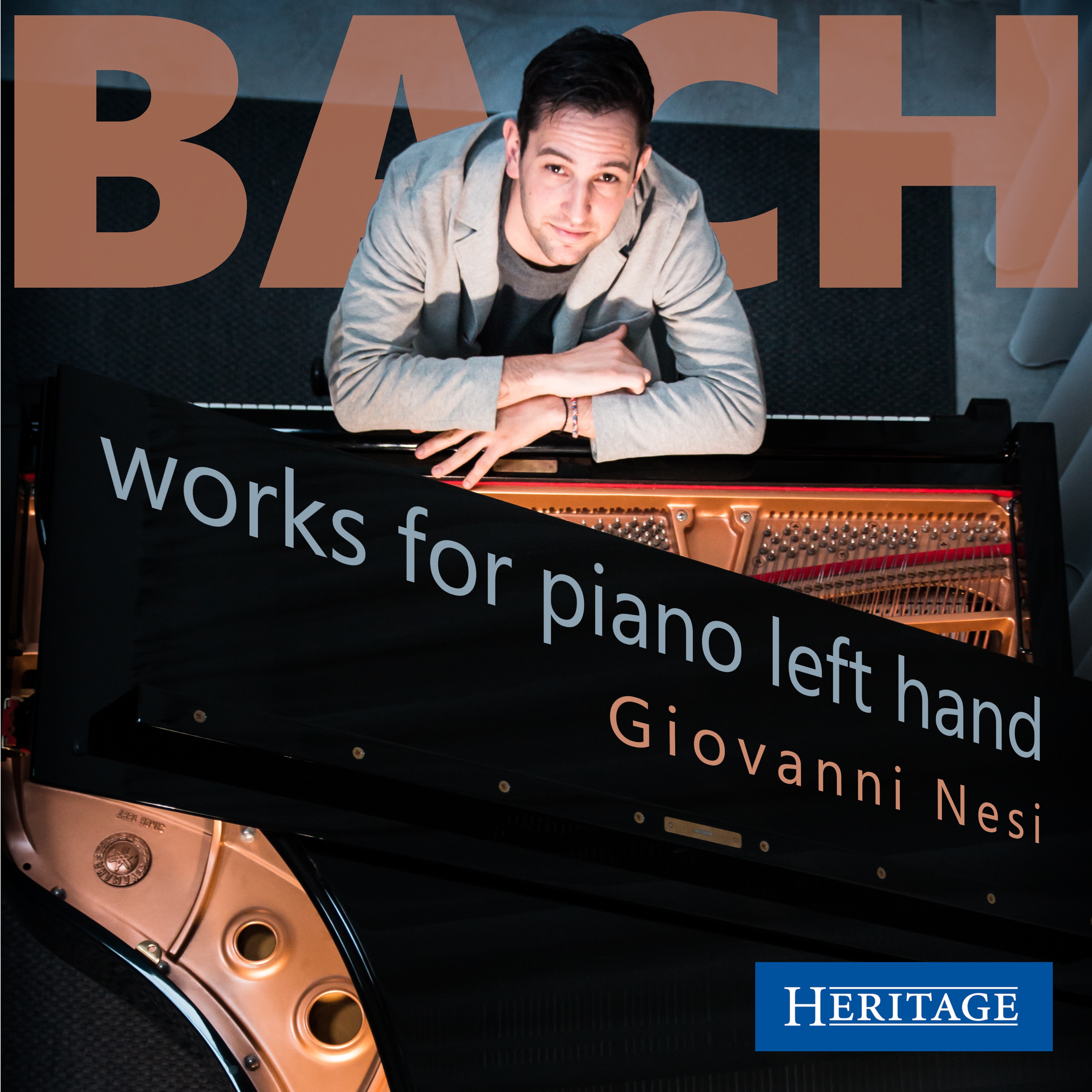 Bach - Works for piano left hand - Giovanni Nesi